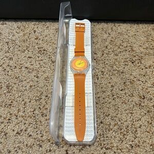 Swatch Watch 2001 Orange